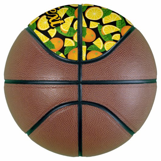 Orange Background Basketball (Rechts)