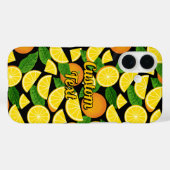 Orange Background Case-Mate iPhone Hülle (Rückseite (Horizontal))