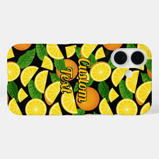 Orange Background Case-Mate iPhone Hülle (Rückseite (Horizontal))