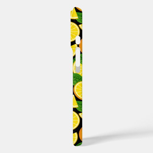 Orange Background Case-Mate iPhone Hülle (Rückseite / Links)