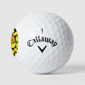 Orange Background Golfball (Logo)
