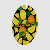 Orange Background Ornament (Vorderseite)
