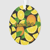 Orange Background Ornament (Vorderseite)
