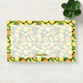 Orange Background Post-it Klebezettel (Büro)