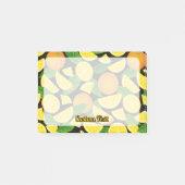 Orange Background Post-it Klebezettel (Vorderseite)