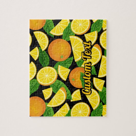 Orange Background Puzzle (Vertikal)