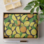 Orange Background Seidenpapier (Geschenk)