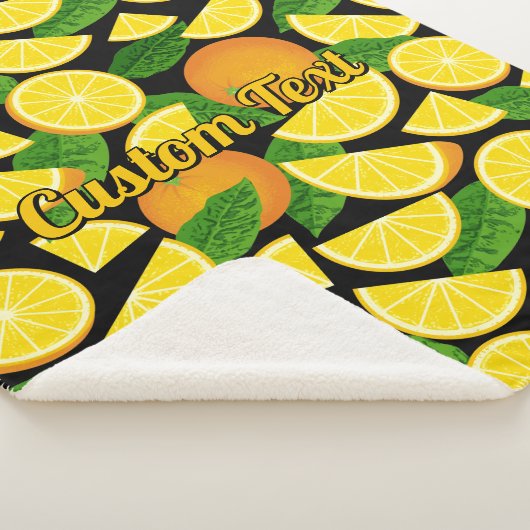 Orange Background Sherpadecke (3/4)