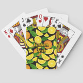 Orange Background Spielkarten (Rückseite)