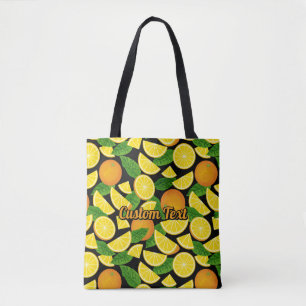 Orange Background Tasche