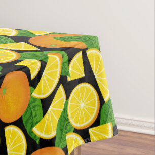 Orange Background Tischdecke