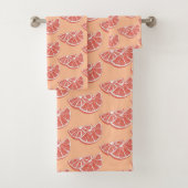 Orange Badhandtuch Set (Insitu)
