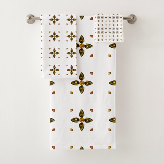 Orange Badhandtuch Set (Insitu)