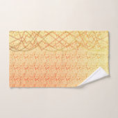 Orange Badhandtuch Set (Handtuch)