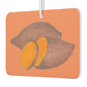 Orange Baklet Sweet Potato Yam Cooking Feinschmeck Autolufterfrischer (Links)