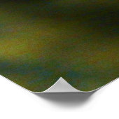 Orange Ball Python Poster (Ecke)