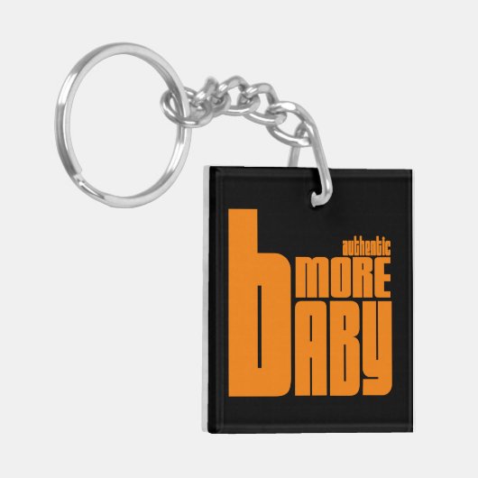 Orange Baltimore Schlüsselanhänger (Vorderseite links)