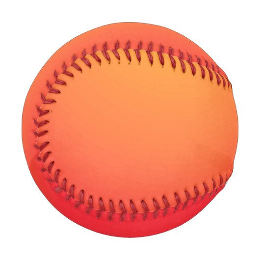 Orange Baseball (Vorderseite Links)