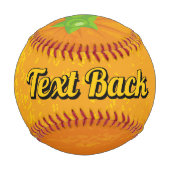 Orange Baseball (Rückseite)