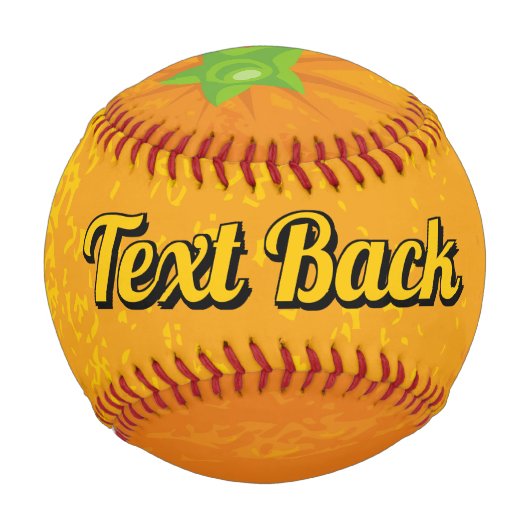 Orange Baseball (Rückseite)