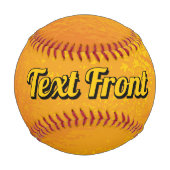 Orange Baseball (Vorderseite)