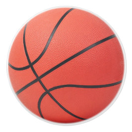 Orange Basketball Design Keramikknauf