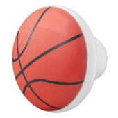 Orange Basketball Design Keramikknauf (Rechts)