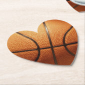 Orange Basketball, Untersetzer (angewinkelt)