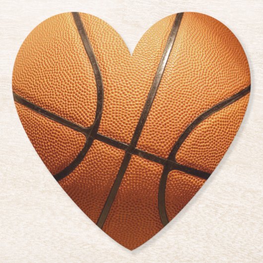 Orange Basketball, Untersetzer (Vorderseite)