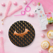 Orange Bat Quarter Moons Paper Teller (Party)