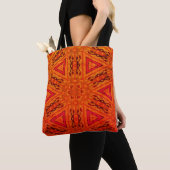 Orange Batik-Entwurfs-Taschen-Tasche Tasche (Von Nahem)