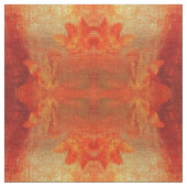 Orange Batik Stoff (Muster)