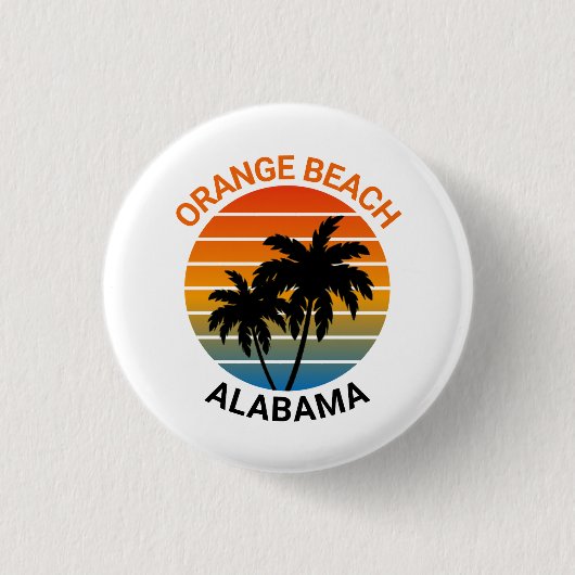 ORANGE BEACH ALABAMA BUTTON (Vorderseite)