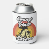 Orange Beach, Alabama Dosenkühler (Kanne Rückseite)