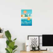 Orange Beach, Alabama Druck Poster (Heimbüro)