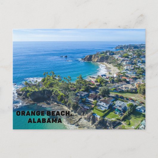 Orange Beach Alabama Postcard Postkarte (Vorderseite)