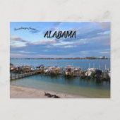 Orange Beach Alabama Postkarte (Vorderseite)