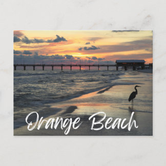 Orange Beach Alabama Postkarte