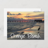 Orange Beach Alabama Postkarte (Vorne/Hinten)