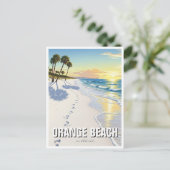 Orange Beach Alabama Reise Postkarte (Stehend Vorderseite)
