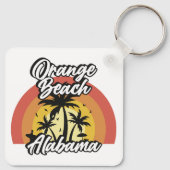 Orange Beach, Alabama Schlüsselanhänger (Rückseite)