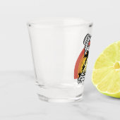 Orange Beach, Alabama Schnapsglas (Links)