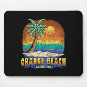 Orange Beach Alabama Vintage-Antik-Souvenir  Mousepad