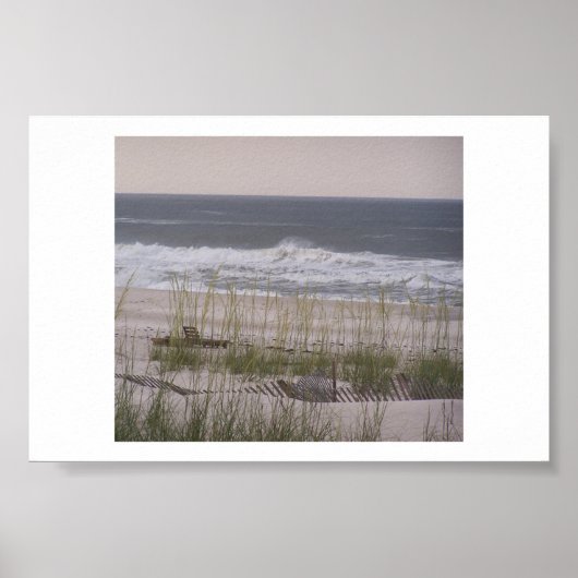 Orange Beach II Poster (Vorne)