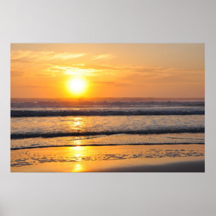 Orange Beach Sunrise Wilbur am Sea FL Poster