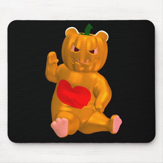 Orange Bear Mousepad (Vorne)