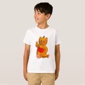 Orange Bear T-Shirt (Vorne ganz)