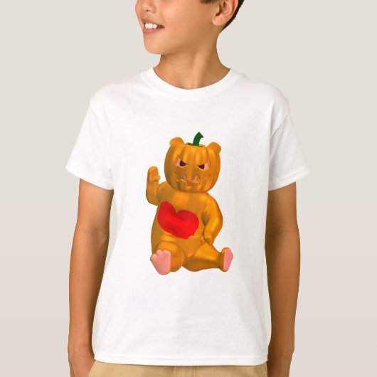 Orange Bear T-Shirt (Vorderseite)