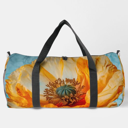 Orange Beauty Duffle Bag (Rückseite)