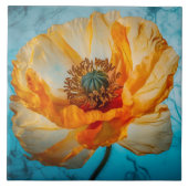 Orange Beauty Fliese (Vorderseite)